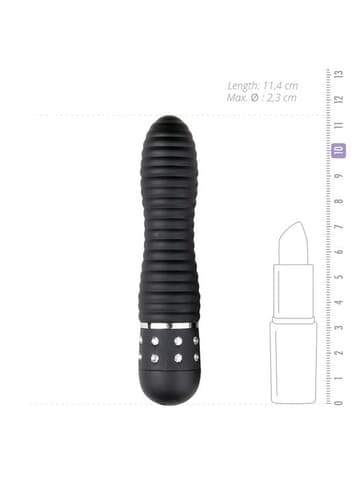 Vibrator - EasyToys minivibrator Ribbed - bilde 4