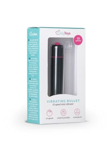 Sexleketøy for henne - Easytoys bulletvibrator sort - bilde 2