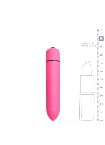 Sexleketøy for henne - Easytoys bulletvibrator rosa - bilde 3