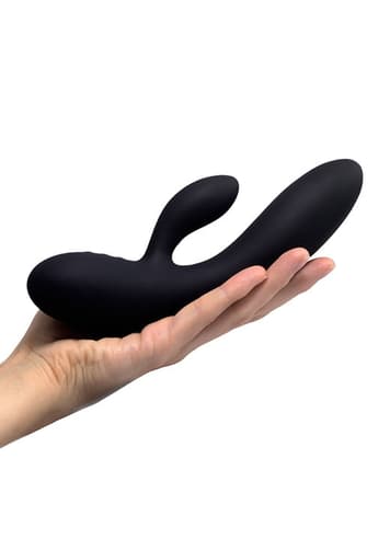 Vibrator - Rabbitvibrator Lea Glitter sort - bilde 5