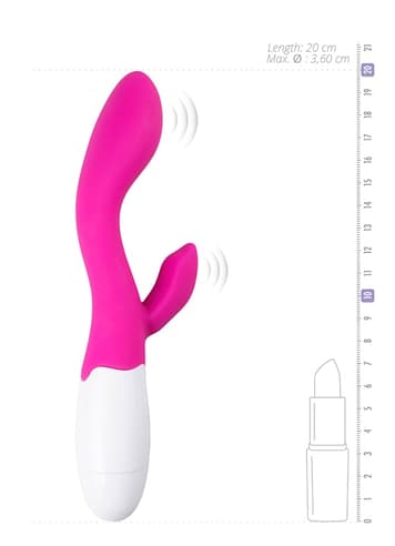 Vibrator - EasyToys rabbitvibrator Lily - bilde 5