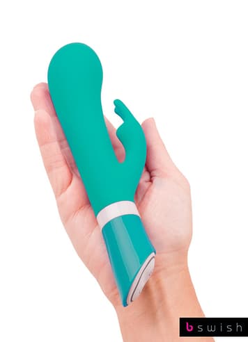 Vibrator - Rabbitvibrator B Swish Bwild grønn - bilde 3