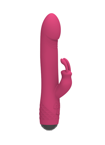 Vibrator - Rabbitvibrator Three motors roating rosa - bilde 1