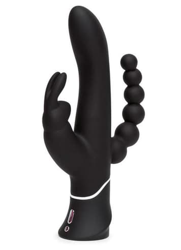 Sexleketøy for henne - Rabbitvibrator Happy Rabbit Triple - bilde 1