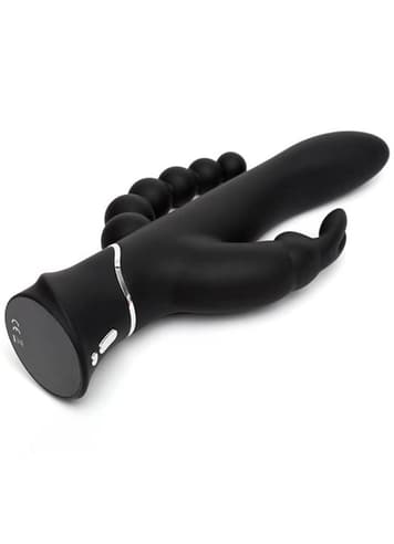 Sexleketøy for henne - Rabbitvibrator Happy Rabbit Triple - bilde 5