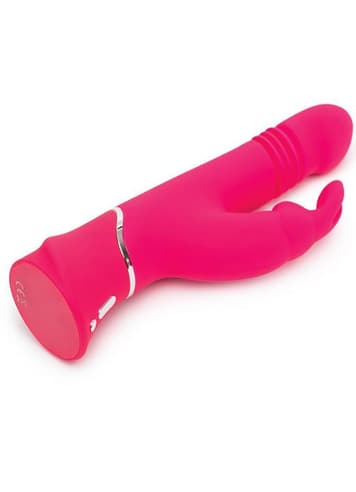 Sexleketøy for henne - Rabbitvibrator Happy Rabbit Thrusting - bilde 4