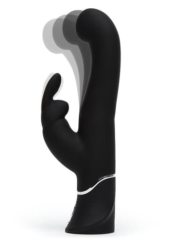 Vibrator - Rabbitvibrator Happy Rabbit G-punkt sort - bilde 2