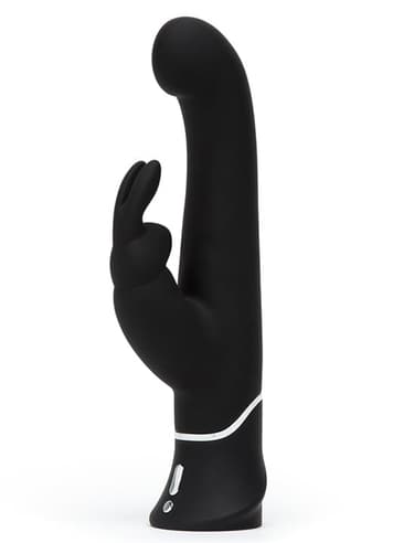 Vibrator - Rabbitvibrator Happy Rabbit G-punkt sort - bilde 1