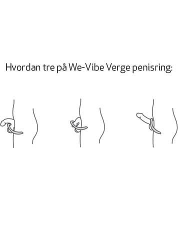 Sexleketøy for menn - Vibrerende penisring We-Vibe Verge - bilde 13