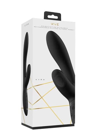 Vibrator - Vive rabbitvibrator Kyra Sort - bilde 8