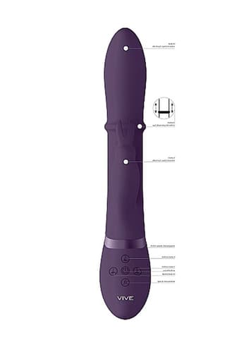 Vibrator - Vive rabbitvibrator Halo - bilde 12