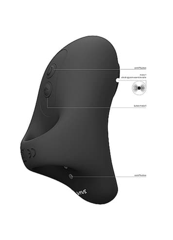 Vibrator - Vive fingervibrator Hana sort - bilde 8