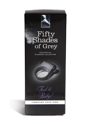 Sexleketøy for menn - Fifty Shades Feel It Baby penisring - bilde 3