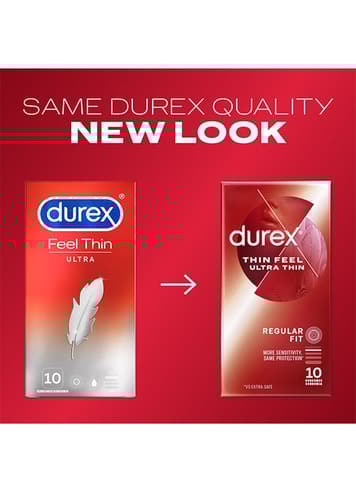 Kondomer - Kondomer Durex Feel Ultra Thin 10 pk - bilde 5
