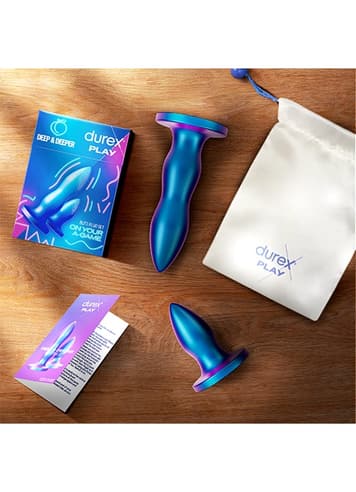 Analsex - Analpluggsett Durex Deep & deeper - bilde 11