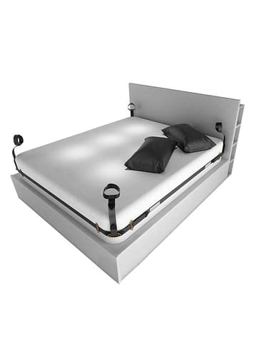 Frekke sexleketøy - BDSM Restrain set seng - bilde 1