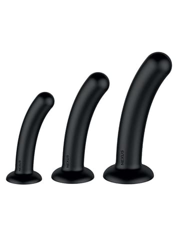 Sexleketøy for henne - Nexus Dilator Set Silicone Anal Dildos - bilde 1
