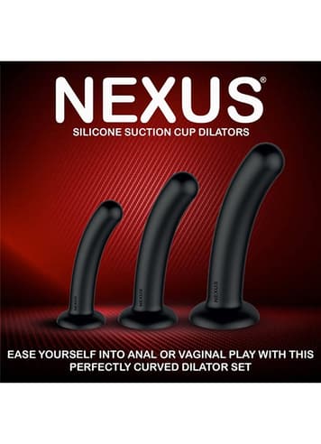 Sexleketøy for henne - Nexus Dilator Set Silicone Anal Dildos - bilde 2