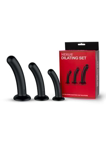 Sexleketøy for henne - Nexus Dilator Set Silicone Anal Dildos - bilde 3