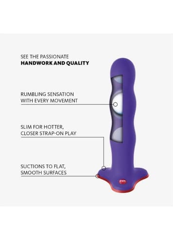 Dildo - Fun Bouncer dildo lilla - bilde 4
