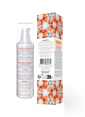 Massasjeolje - Exsens White peach massasjeolje varmende - bilde 3