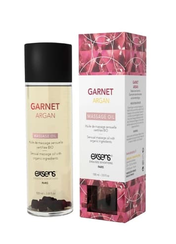 Massasjeolje - Exsens Garnet argan massasjeolje - bilde 1
