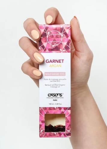 Massasjeolje - Exsens Garnet argan massasjeolje - bilde 4