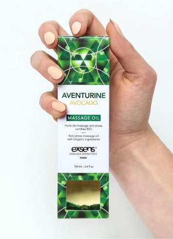 Massasjeolje - Exsens Aventurine avocado massasjeolje - bilde 3