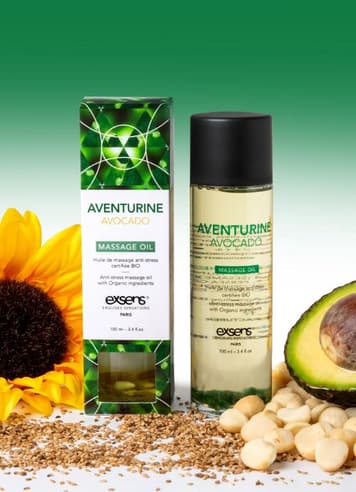 Massasjeolje - Exsens Aventurine avocado massasjeolje - bilde 4