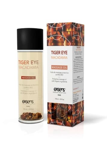 Massasjeolje - Exsens Tiger eye macadamia massasjeolje - bilde 1