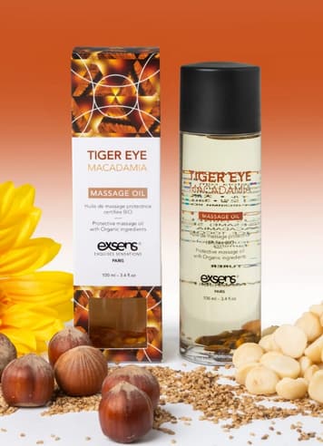 Massasjeolje - Exsens Tiger eye macadamia massasjeolje - bilde 4