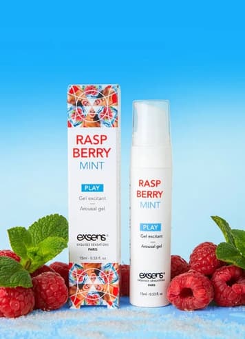Tilbehør - Exsens Rasberry mint orgasmekrem cooling - bilde 2
