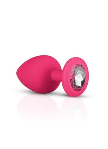 Analsex - EasyToys buttplug med diamant rosa 3 stk - bilde 3