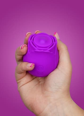 Sexleketøy for henne - Rose Buddies Twirlz lilla vibrator - bilde 2