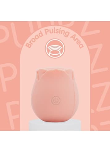 Sexleketøy for henne - Rose Buddies Purrz fersken vibrator - bilde 5