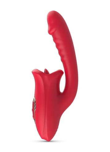Sexleketøy for henne - Teazers Slikkemaskin med dildo - bilde 3