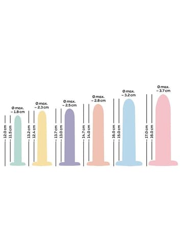 Sexleketøy for henne - Dilatorsett Six in a row - bilde 8