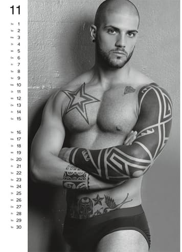 Diverse tilbehør - Pin-Up kalender mann 2025 - bilde 4
