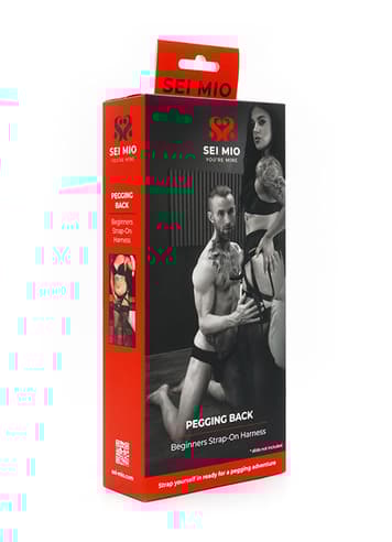 Frekke sexleketøy - SEI-MIO - Strappers Delight Beginners Strap-On Harness - bilde 5