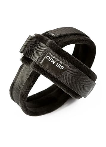 Frekke sexleketøy - SEI-MIO - Cross Purposes Unique Over-Wrap Cross Cuff Restrai - bilde 1