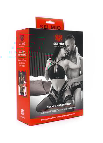 Frekke sexleketøy - SEI-MIO - Cocked and Loaded- Advanced Strap-On Harness and 6 - bilde 4
