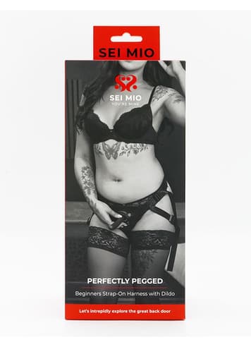 Frekke sexleketøy - SEI-MIO - Perfectly Pegged Beginners Strap-On Harness and 5’ - bilde 3