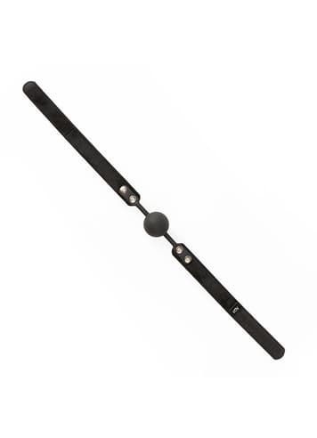 Frekke sexleketøy - SEI-MIO - Strictly Come Quietly Soft Strap Silicone Ball Gag - bilde 6
