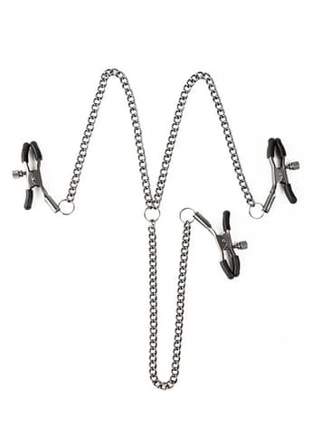 Frekke sexleketøy - SEI-MIO - Triple Tease Adjustable Nipple and Clit Clamp Set - bilde 1