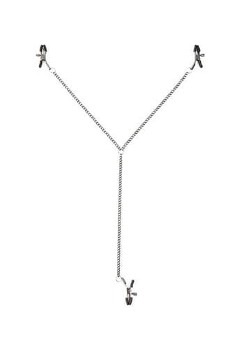 Frekke sexleketøy - SEI-MIO - Triple Tease Adjustable Nipple and Clit Clamp Set - bilde 4