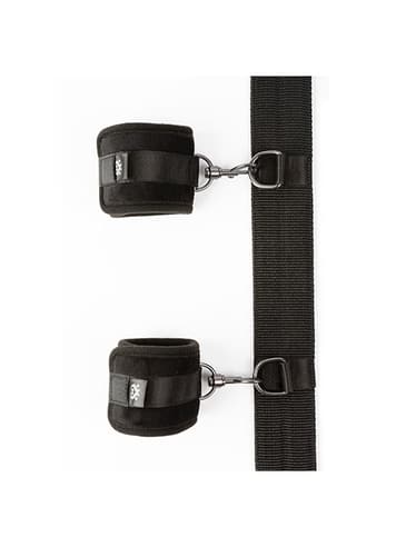 Frekke sexleketøy - SEI-MIO - Spread the Love Ankle Spreader Bar with Wrist Cuff - bilde 3
