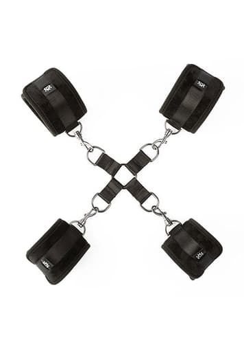 Frekke sexleketøy - SEI-MIO - Hogtied and Satisfied Hog Tie & Cuff Set - bilde 1