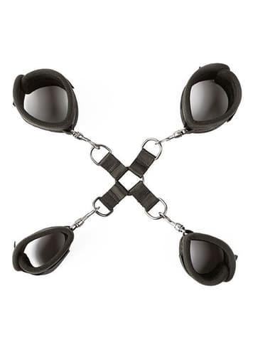 Frekke sexleketøy - SEI-MIO - Hogtied and Satisfied Hog Tie & Cuff Set - bilde 2