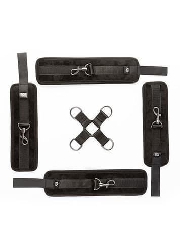 Frekke sexleketøy - SEI-MIO - Hogtied and Satisfied Hog Tie & Cuff Set - bilde 4