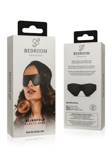 Bondage - Bedroom Fantasies Faux Leather Blindfold - bilde 4